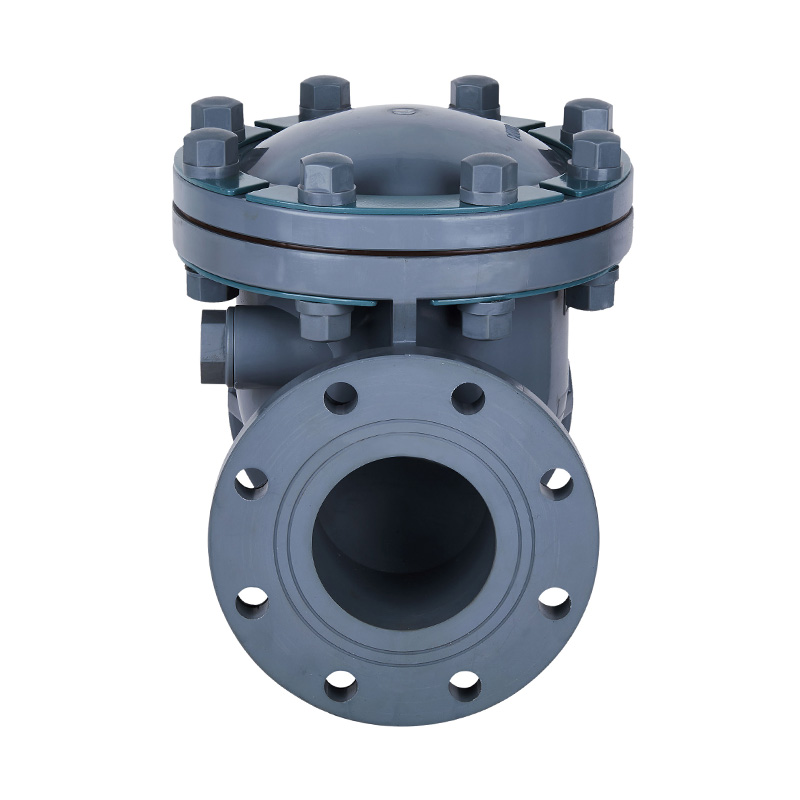 PVC-C H44F-10V Salınım Tipi Çek Valf DN15-300 1/2'-12' ANSI Standardı