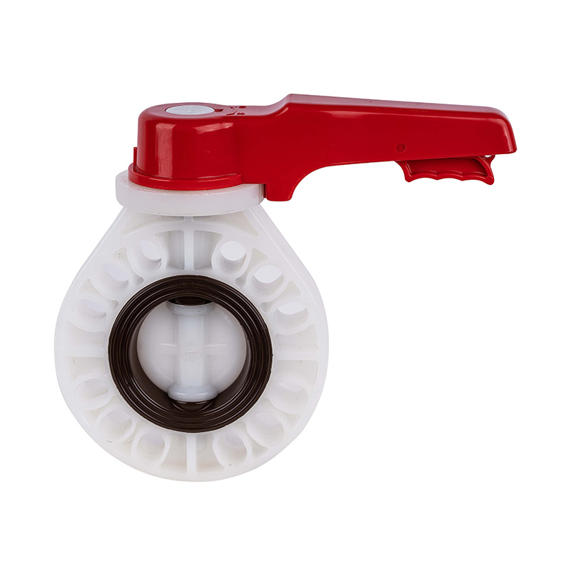 PVDF D71X-10F El Çarkı Tipi Kelebek Vana DN15-200 15A-200A JIS Standardı