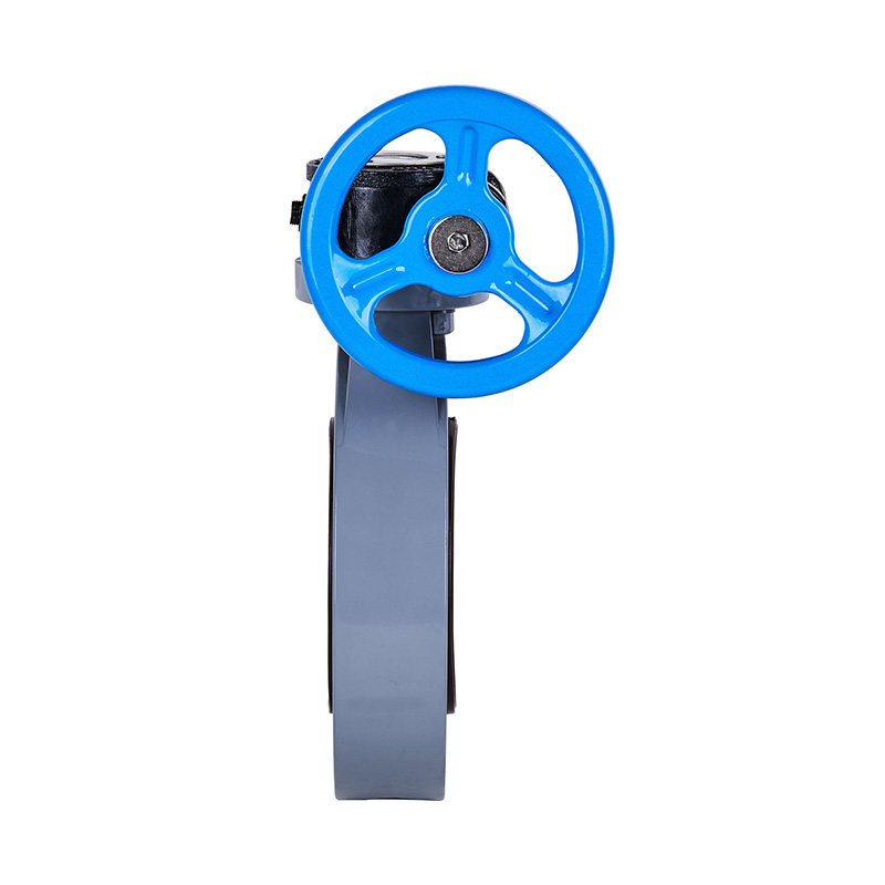 PVC-C D371X-10V Sonsuz Dişli Kelebek Vana DN40-1000 40A-1000A JIS Standardı