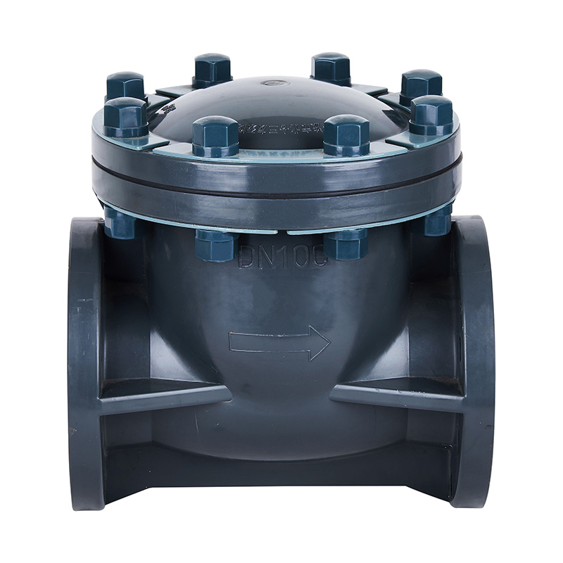 PVC-U H44F-10U Salınım Tipi Çek Valf DN15-300 1/2'-12' ANSI Standardı