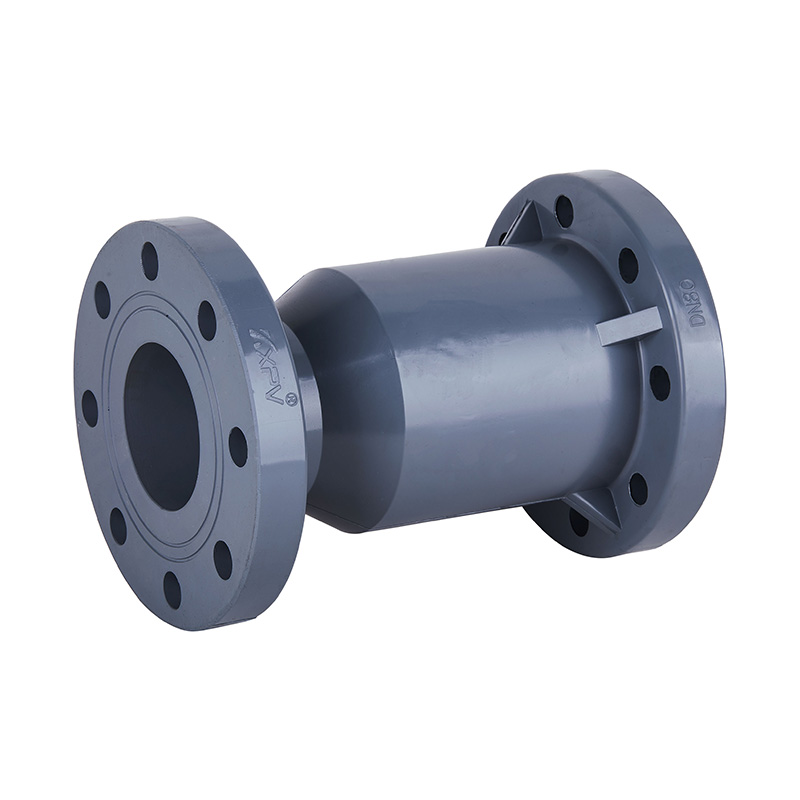 PVC-C H41F-10V Dikey Çek Valf DN15-300 GB Standart