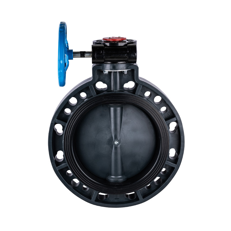 FRPP D371X-10S Sonsuz Dişli Kelebek Vana DN40-1000 40A-1000A JIS Standardı