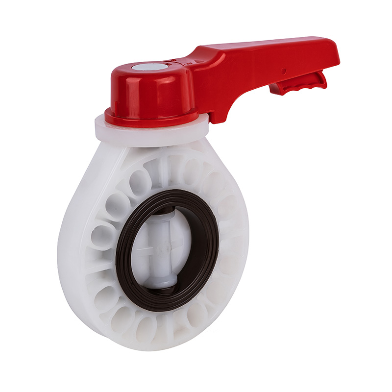 PVDF D71X-10F Kollu Kelebek Vana DN40-200 1-1/2'-8' ANSI Standardı