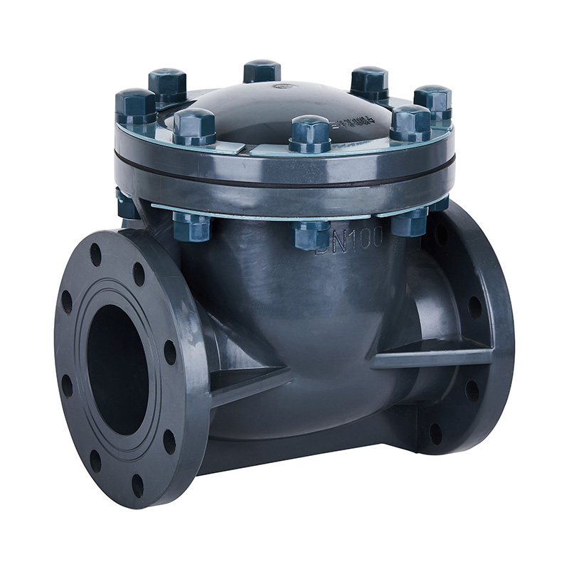 PVC-U H44F-10U Salınım Tipi Çek Valf DN15-300 1/2'-12' ANSI Standardı