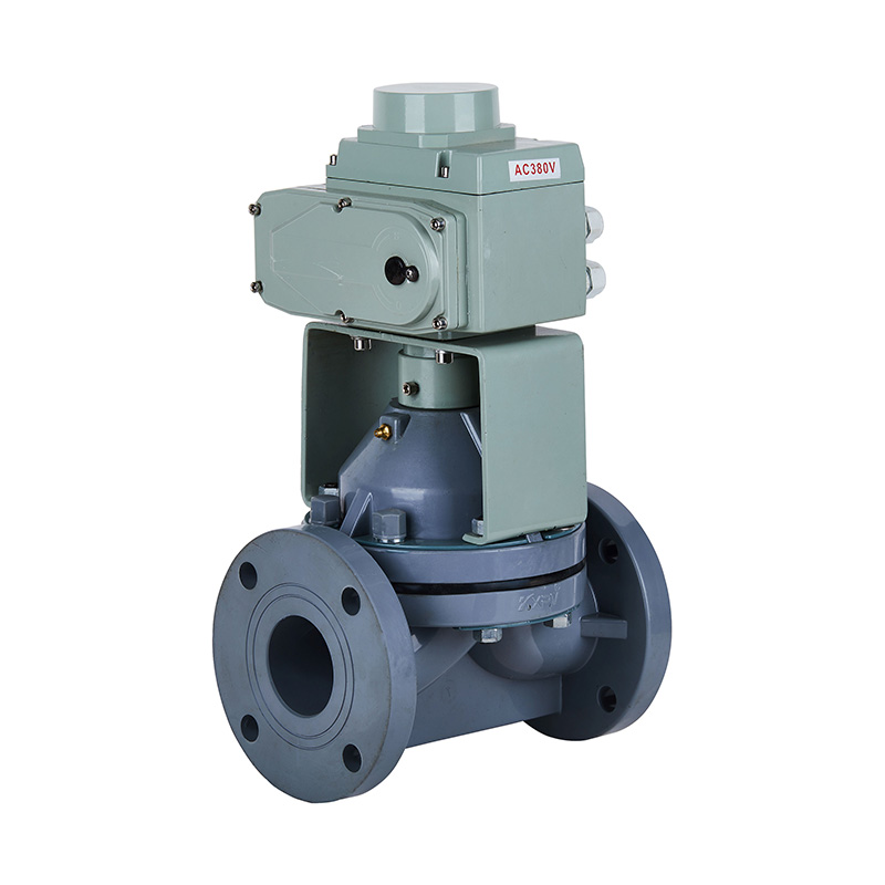 PVC-C G941F-10V Elektrikli Diyaframlı Vana DN15-300 GB Standart